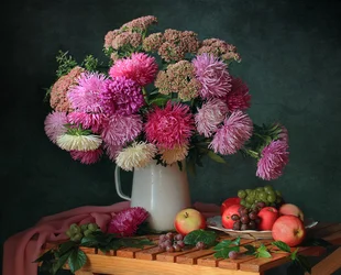 Lebendiges Herbst Stillleben