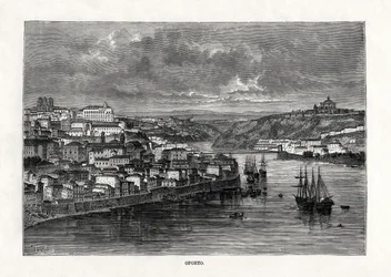Oporto, Portugal, 19. Jahrhundert