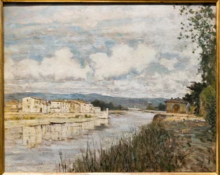 Am Ufer des Arno