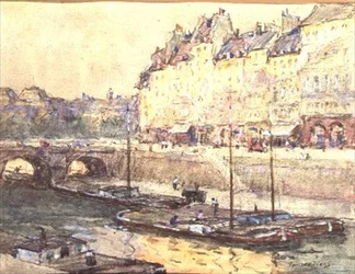 Abend an der Seine