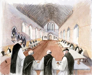 Hailes Abbey, 13. Jahrhundert, ca. 1990-2010