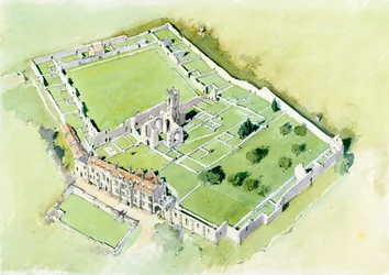 Mount Grace Priory, 15. Jahrhundert, ca. 1990-2010