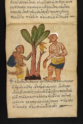 Or. 16482, f.21 „Satra“: Über Wahrsagerei und Ratschläge für ein glückliches und gesundes Leben (Faltbuch aus Papier)