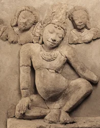 Relief, aus Chedi Chula Pathom, Davaravati-Schule