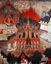 Szenen aus dem Leben Buddhas, Mitte des 19. Jahrhunderts