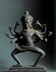 THAI KUNST: Lokevsara Bodhisattva oder Siva. Lopburi Stil