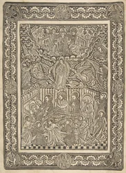 Tod, Himmelfahrt und Krönung der Jungfrau Maria, ca. 1470-85.