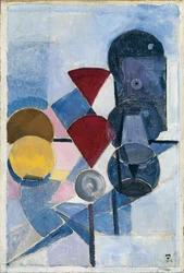 Komposition II, Stillleben, 1916