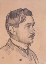 Porträt von Maurice Maeterlinck