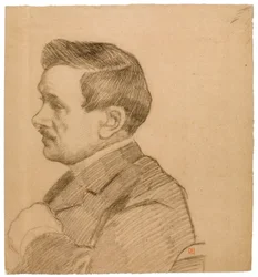 Porträt von Maurice Maeterlinck