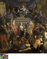 Allegorie der zweiten Bank der Ratsherren von 