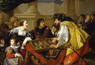 Die Backgammon-Spieler, 1634