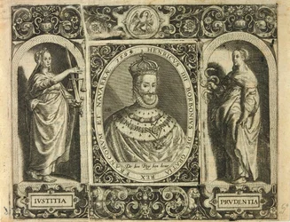 Henricus IIII Borbonius Dei Gratia Rex Francorum et Navarrae 1595