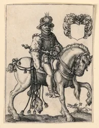 Adliger zu Pferd