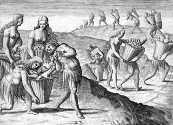 Stamm der Timucua-Indianer