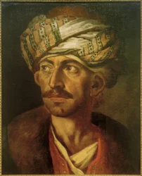 Männliches Porträt (vermutl. Mustafa)