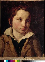 Porträt eines jungen Jungen, wahrscheinlich Olivier Bro