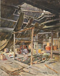 Einheimisches Interieur, ca. 1880-1914
