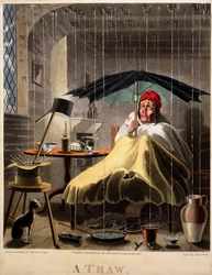 Ein Tauwetter, Druck von George Hunt, 1827