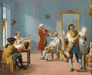 Am Morgen La toilette, 1861