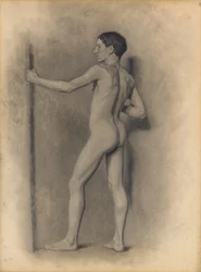 Studie der männlichen Figur, 1875