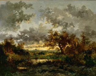 Die Hütte des Köhlers, ca. 1850