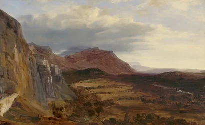 Ansicht von Saleve, in der Nähe von Genf, 1834