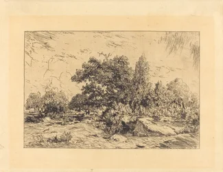 Blick auf das Plateau von Bellecroix