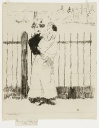 Emma und ihr Baby, Chelsea Embankment