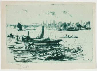 Das Dampfschiff, Chelsea Embankment