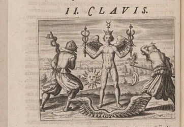 Illustration für Tripvs avrevs, hoc est, Tres tractatvs chymici selectissimi.., 1618