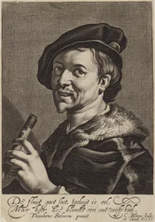 Porträt von Cornelis Bloemaert