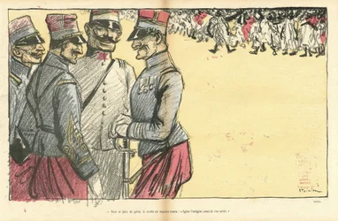 Illustration von Steinlen (1859-1923) in Die Wildente