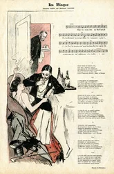 Letzte Seite der Zeitschrift Gil Blas Nr. 4 vom 22. Januar