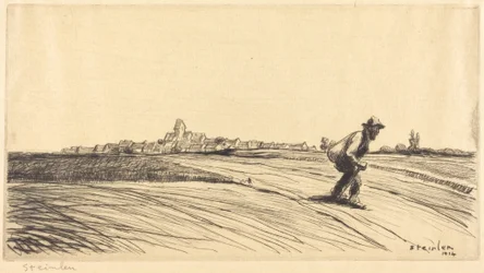 Landstreicher mit Bündel (Der Wanderer mit dem Ranzen)