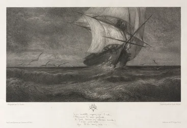 Das Geisterschiff oder Auf den Wellen