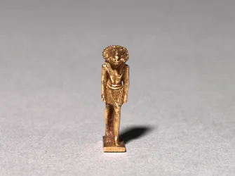 Amulett eines widderköpfigen Gottes, 22. Dynastie oder später, ca. 945-715 v. Chr.