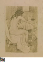 Toilette machen