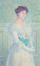 Porträt von Laure Flé, 1898