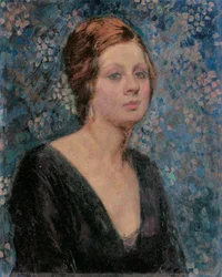 Porträt von Valentine Tessier, 1914
