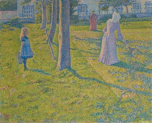 Das Tennisspiel, 1889