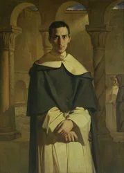 Porträt von Jean Baptiste Henri Lacordaire (1802-61), französischer Prälat und Theologe, 1841