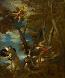 Das Martyrium des Heiligen Petrus (nach Tizian)