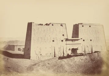 Übersicht des Tempels von Edfu