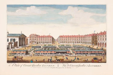 Ein Blick auf Covent Garden, London