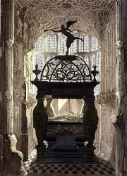 Das Grab von Lewis Stuart, Herzog von Richmond in der Henry VII-Kapelle, Tafel 36 aus 