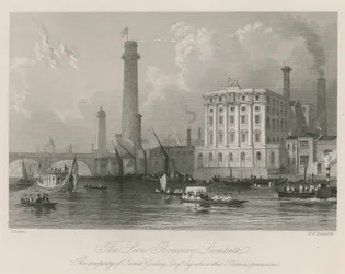 Die Löwenbrauerei in Lambeth