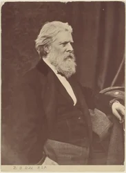 Porträt von D. O. Hill