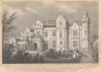 Abbotsford, Der Sitz von Sir Walter Scott Bart; Seite - (Band Eins)