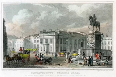 Verbesserungen, Charing Cross, Westminster, London, 1828